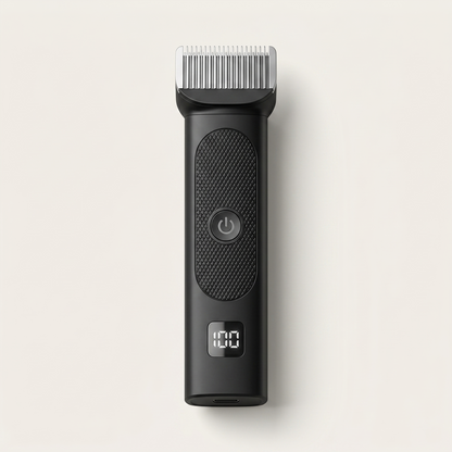 Maviglow™ – L-Shaped Safety Blade Body Trimmer for Men | LED Display | 90-Min Battery 