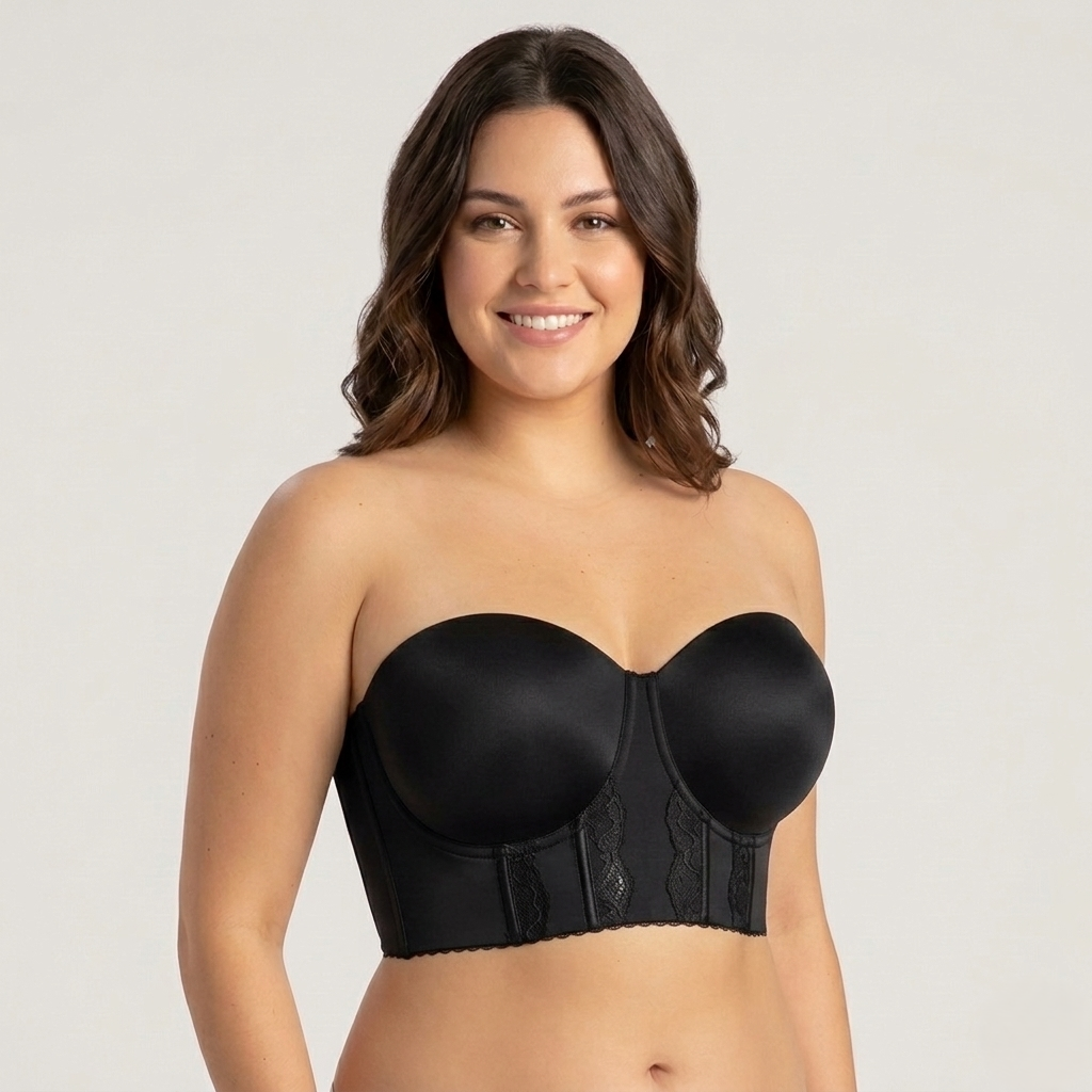 Drapelle™ – Invisible Low-Back Support Bra with Silicone Grip & Detachable Straps + 50% OFF