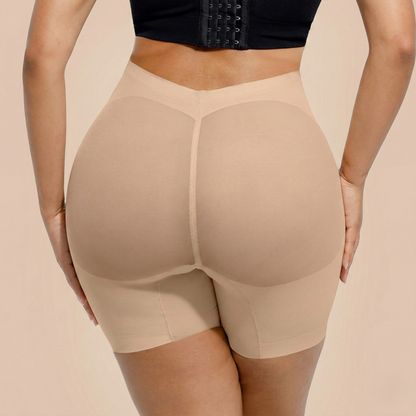 Contourelle™ – High-Waisted Seamless Sculpting Shorts with Butt Lift +50% OFF