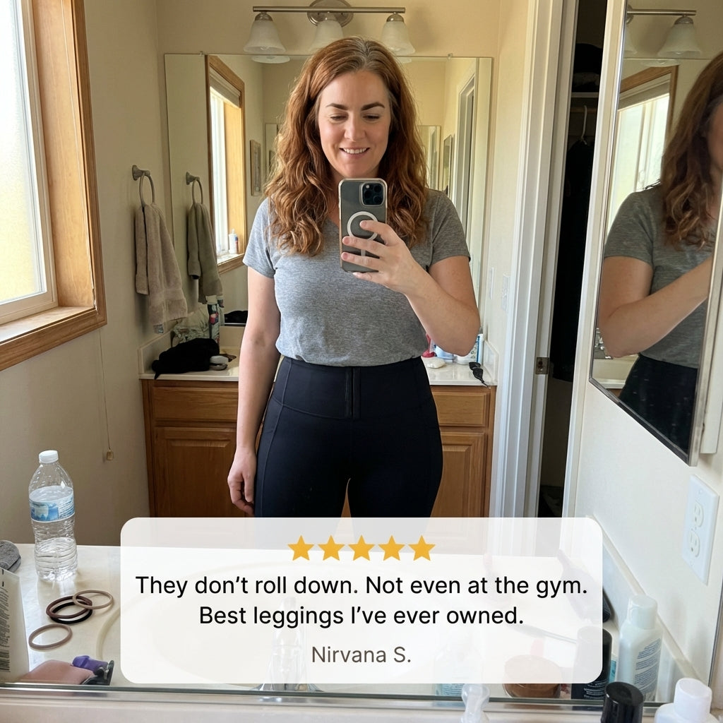 Maviglow™ – High-Waisted Sculpting Tummy Control Slimming Leggings 