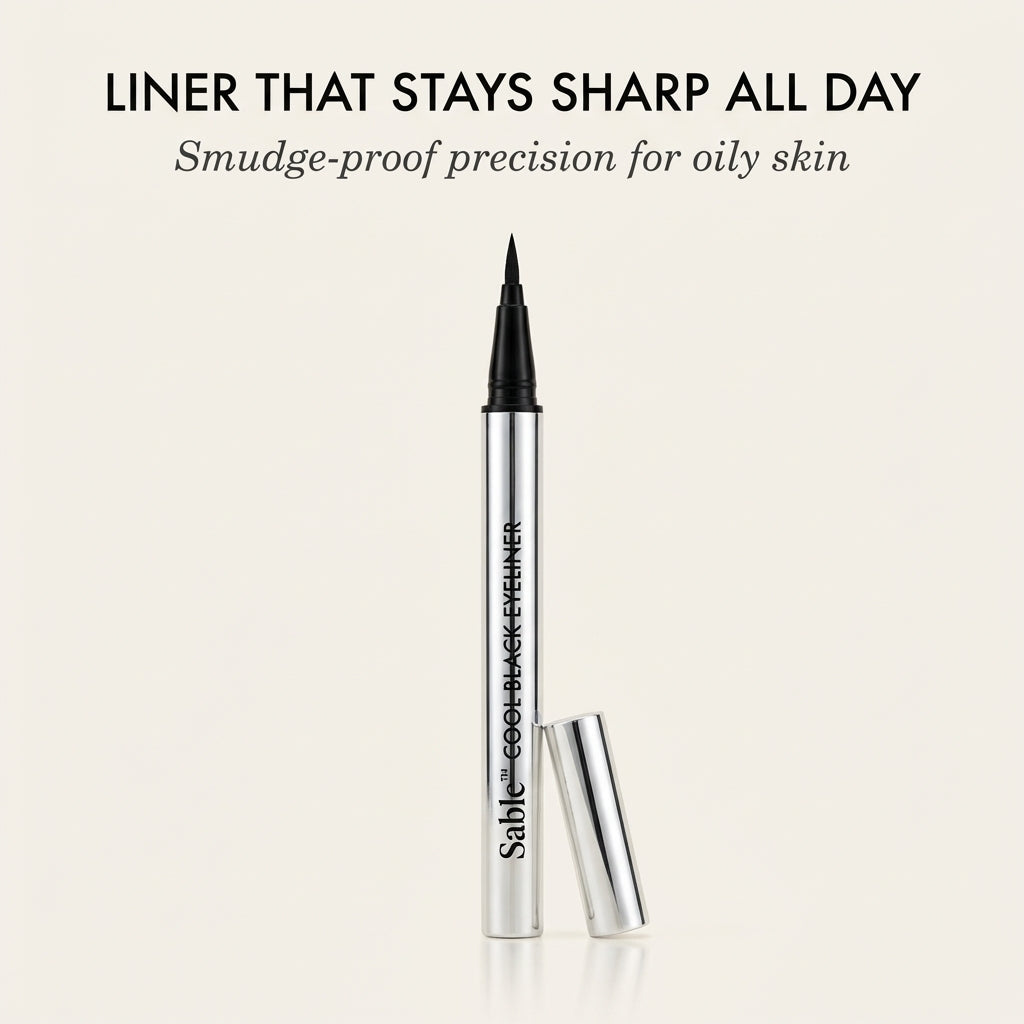 Sable™ – Waterproof Smudge-Proof 24HR Precision Liquid Eyeliner + 1+1 FREE