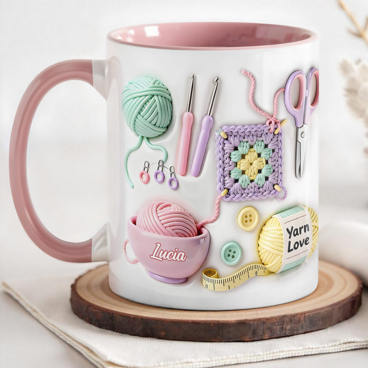 Celebrate Your Yarn Love With Yarn Balls And Crochet Hooks