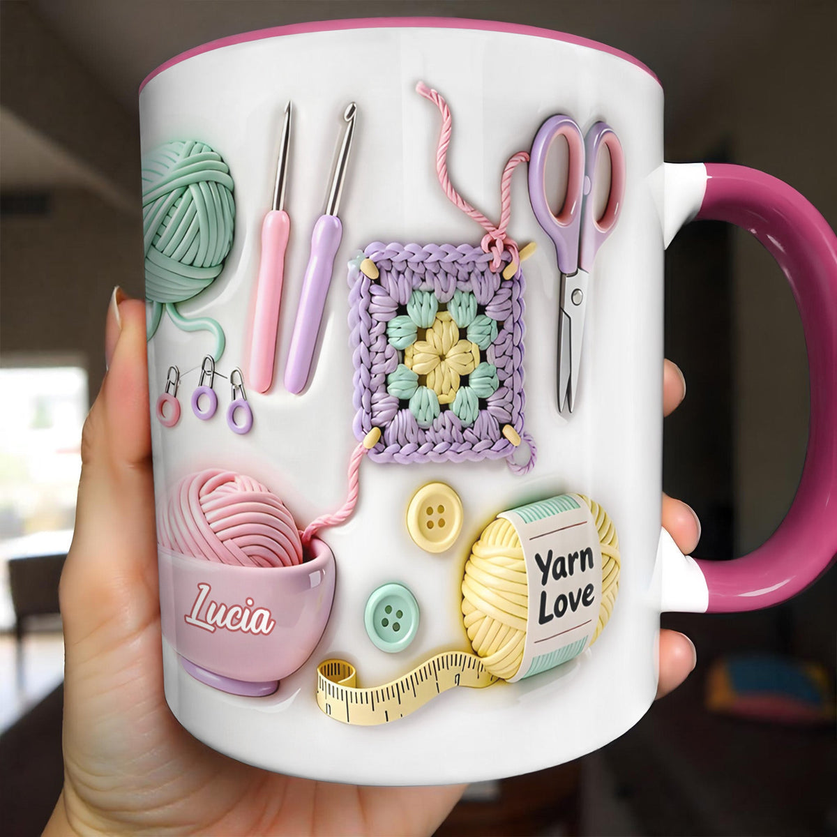 Celebrate Your Yarn Love With Yarn Balls And Crochet Hooks