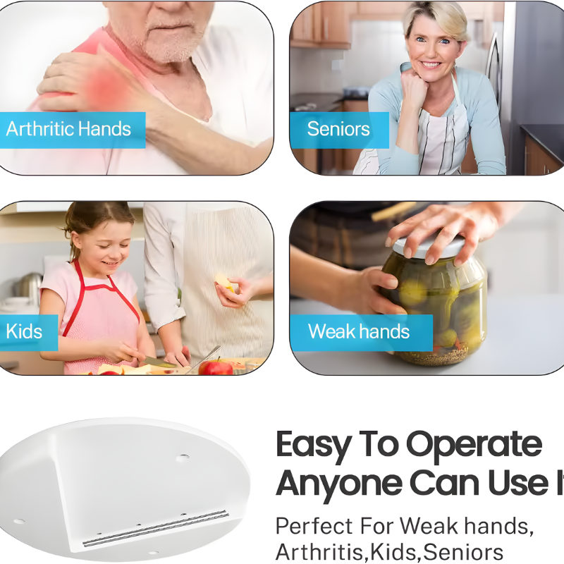 Multifunction Can Opener Cabinet Under Jar Opening Tool Professional Bottle Quick Remover Kitchen Accessories