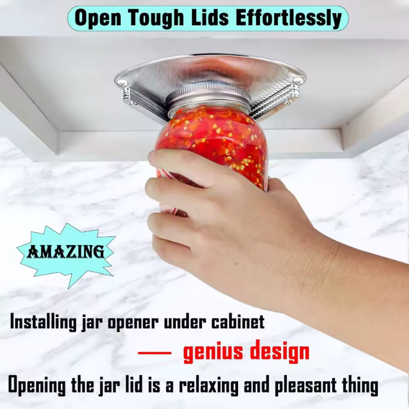  Multifunction Can Opener Cabinet Under Jar Opening Tool Professional Bottle Quick Remover Kitchen Accessories
