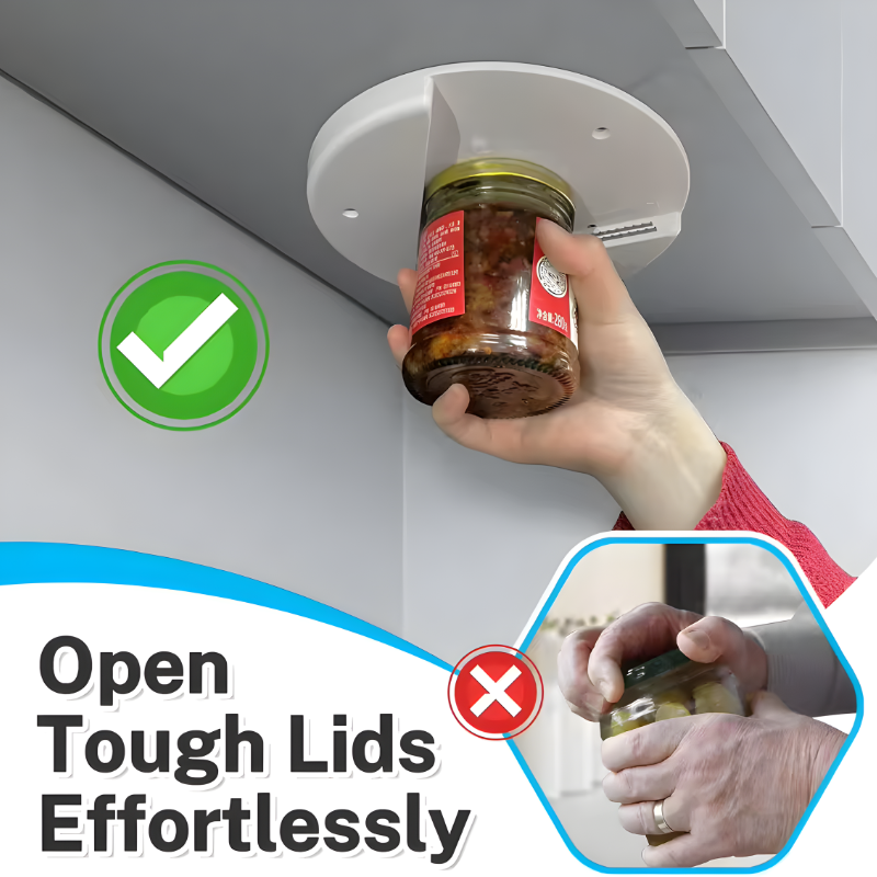  Multifunction Can Opener Cabinet Under Jar Opening Tool Professional Bottle Quick Remover Kitchen Accessories