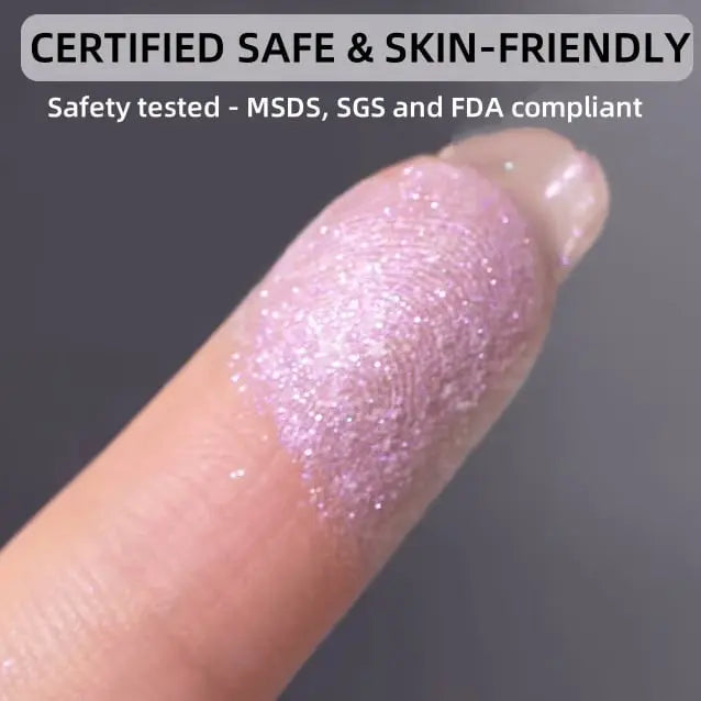 NailGlow™ Chrome Powder - Mirror Shine Nail Polish, Elegant & Long-Lasting