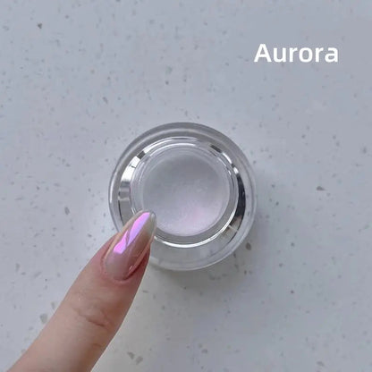 NailGlow™ Chrome Powder - Mirror Shine Nail Polish, Elegant & Long-Lasting