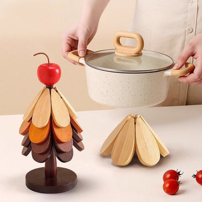 Artistic Walnut Tree Table Mat