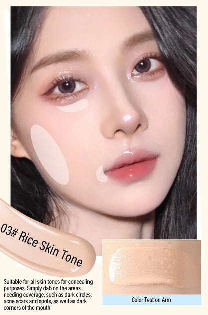 Moisturizing Concealer Face Brightening Concealer Covering Acne Scar and Dark Circles Under The Eyes Concealer Pen Liquid Makeup