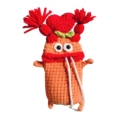 Handmade Knitted Car Key Case Cover