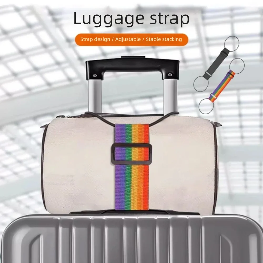 1/2Pcs Versatile Luggage Elastic Strap Portable Adjustable Luggage Connector Straps Luggage Packing Straps Luggag Accessories
