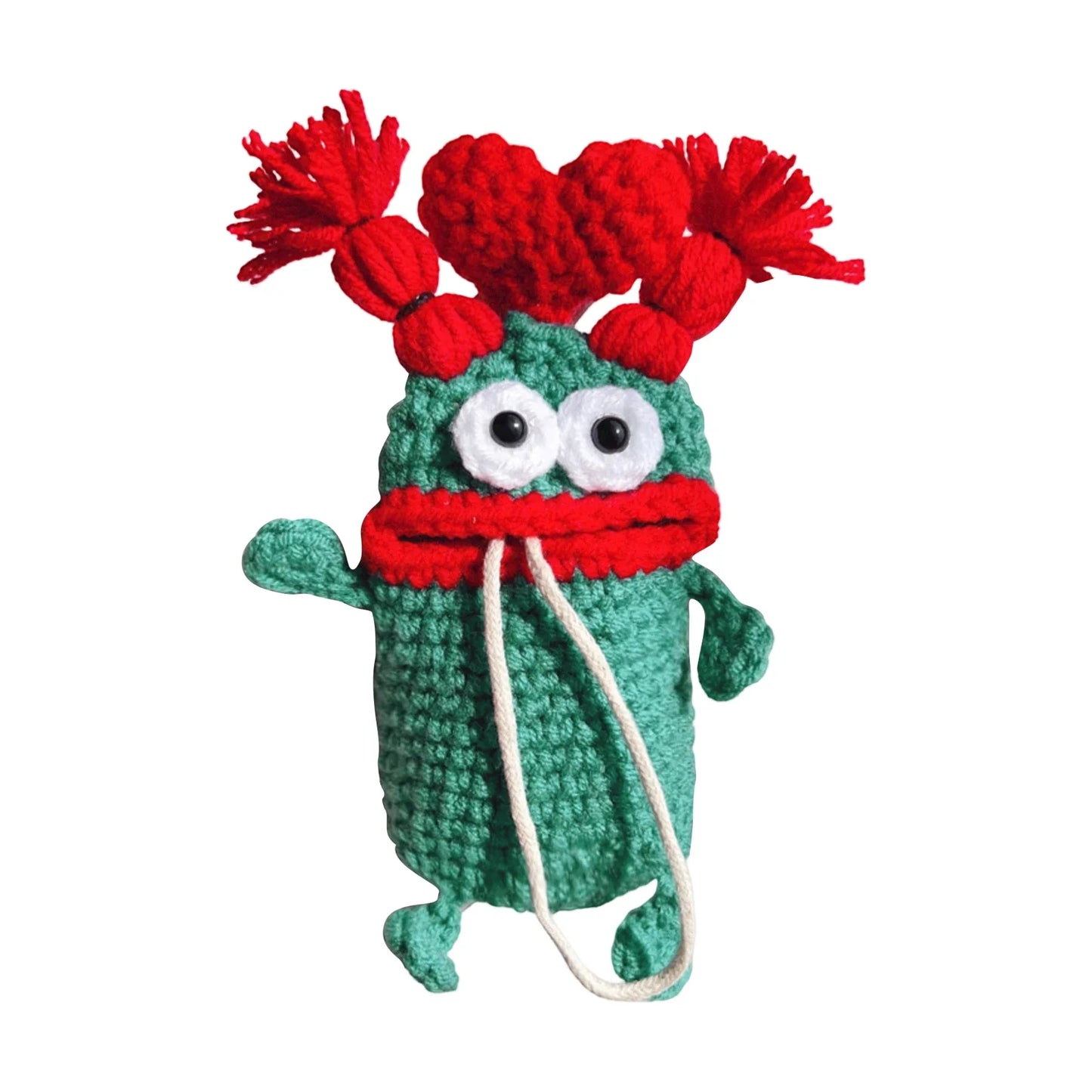 Handmade Knitted Car Key Case Cover