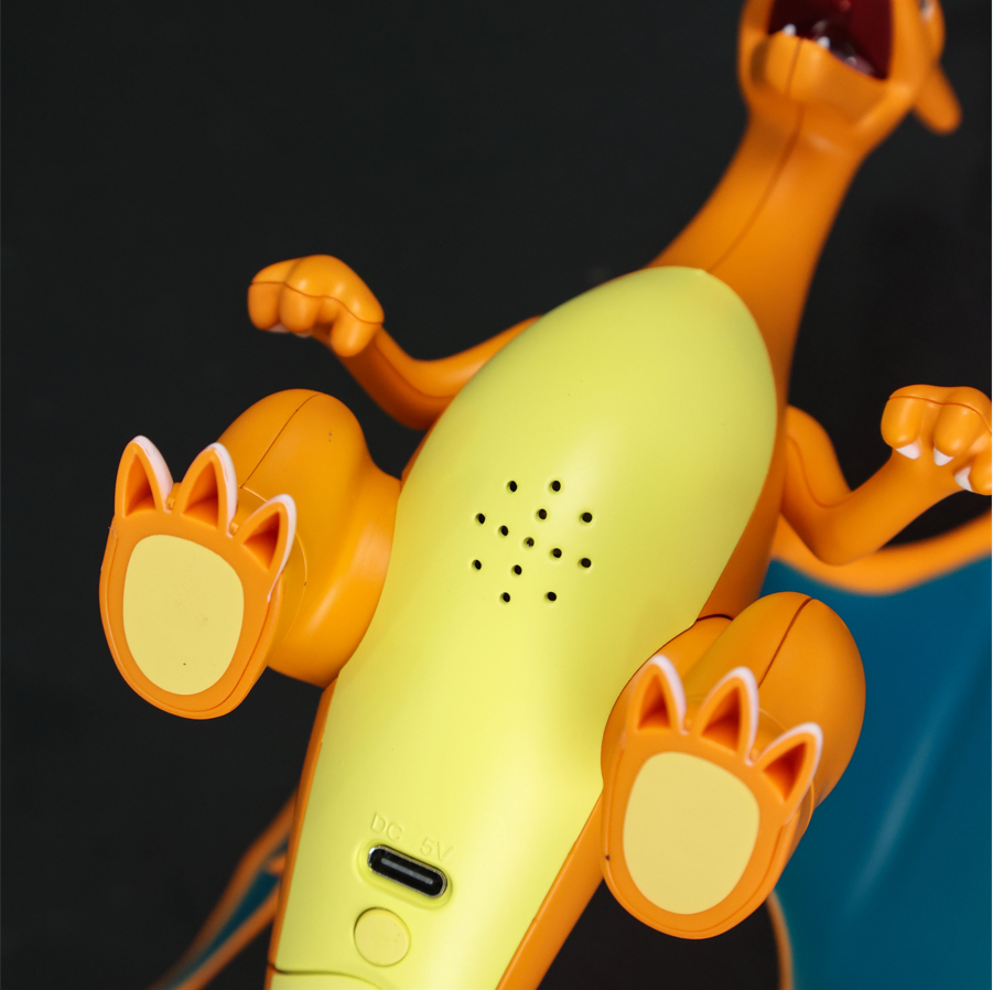 Charizard Electric Sound Mist Spraying Figure