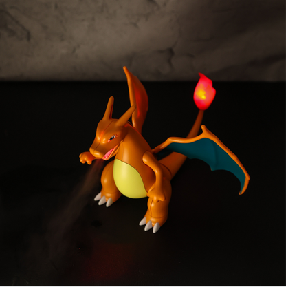 Charizard Electric Sound Mist Spraying Figure
