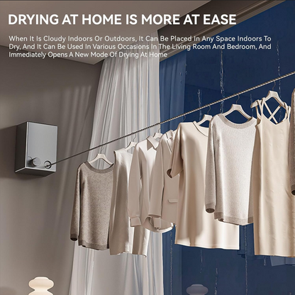 Invisible Retractable Clothesline