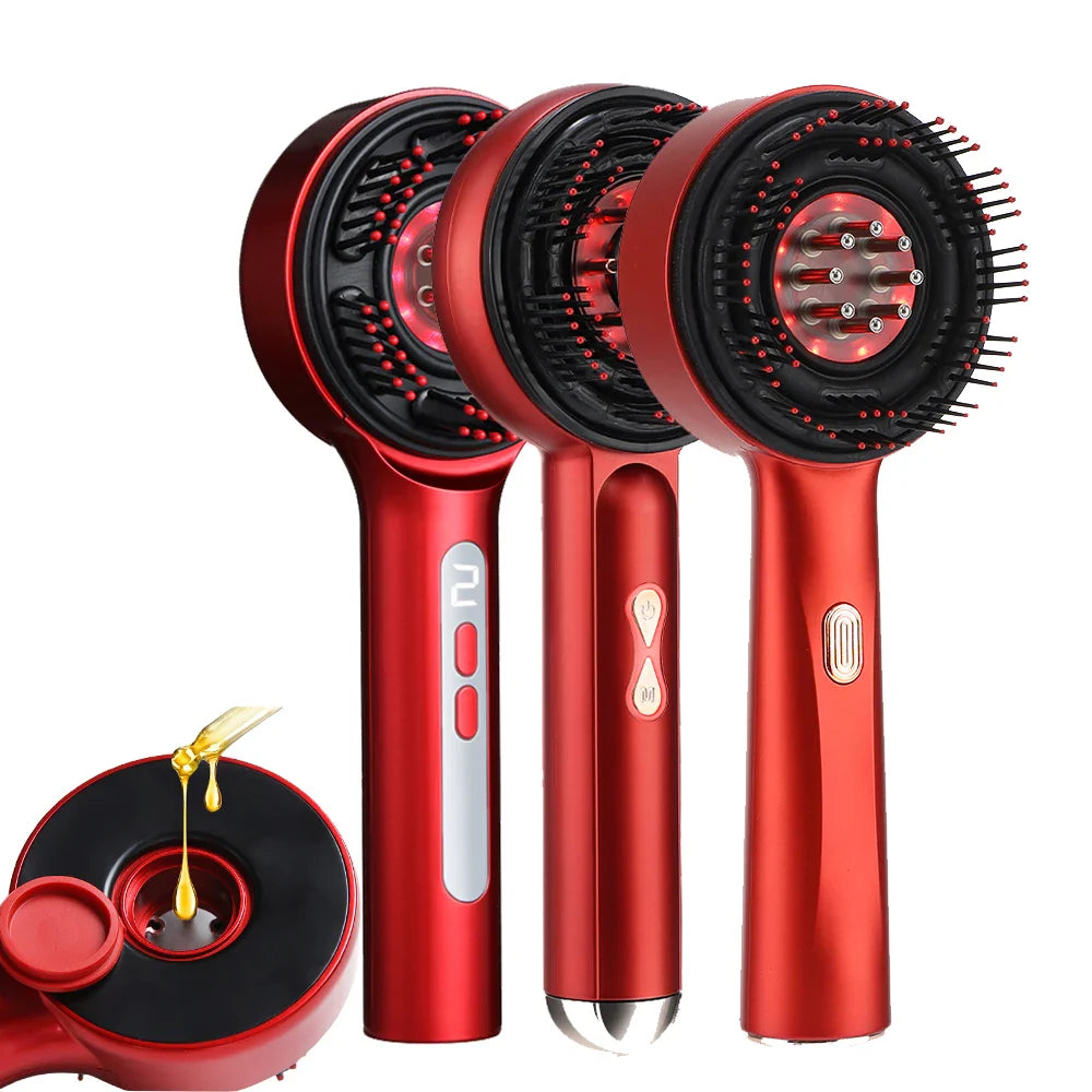 1  Advanced  Red Light Head Massager Brush