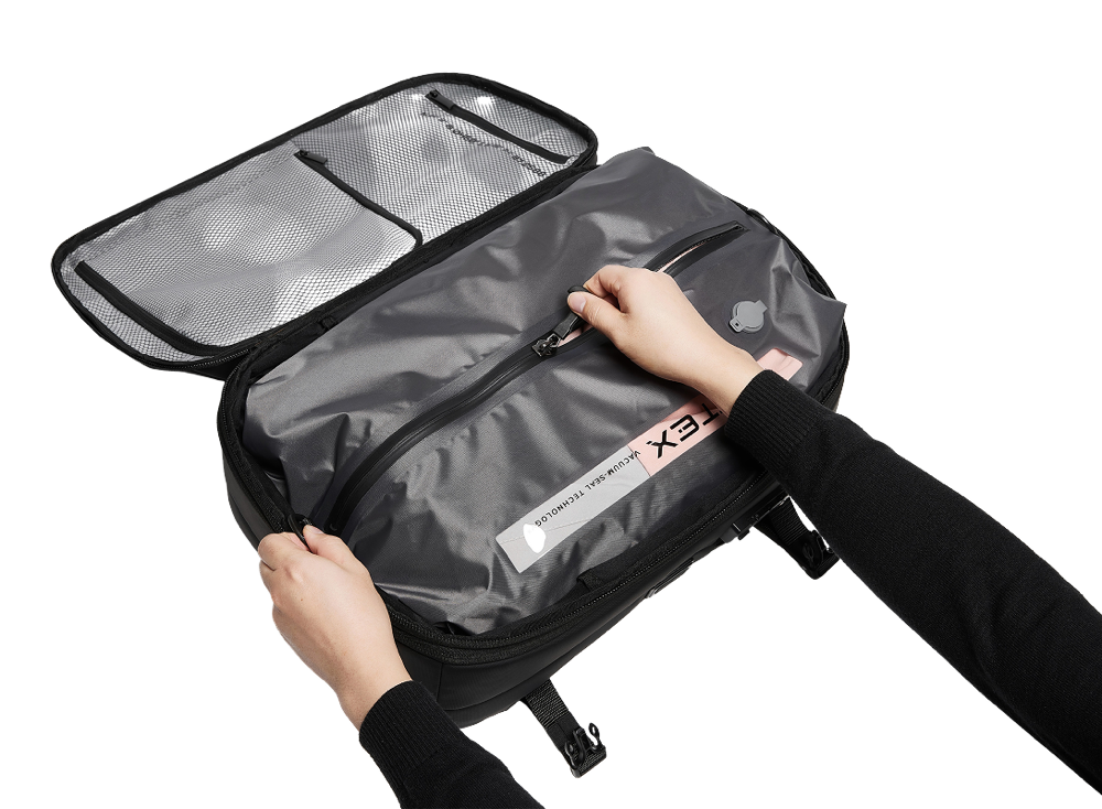 Aero - 60L Vortex Vacuum-Seal Travel Backpack