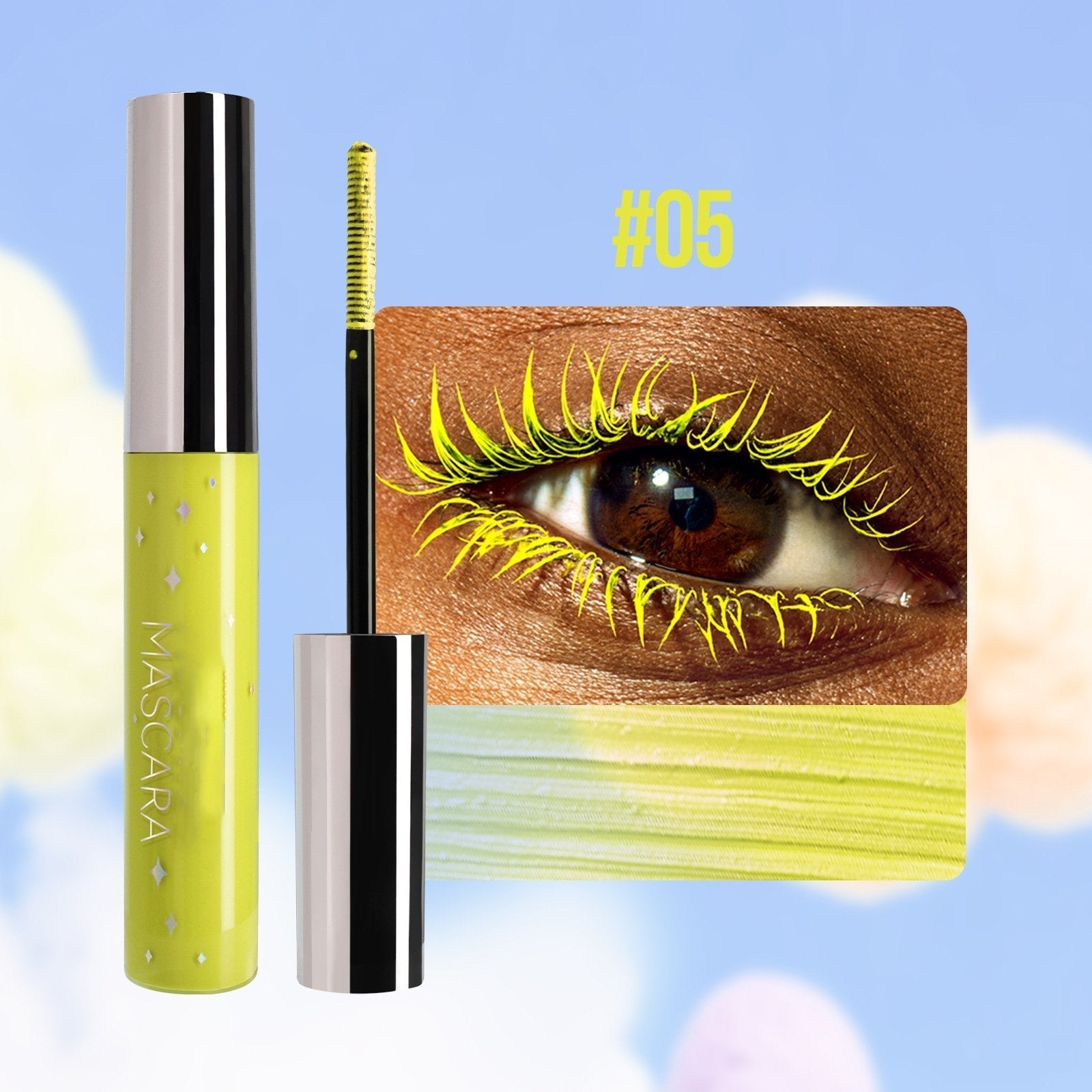 The AuraSpark Colorful Glitter Mascara — Long-Lasting Brilliance + 50% OFF