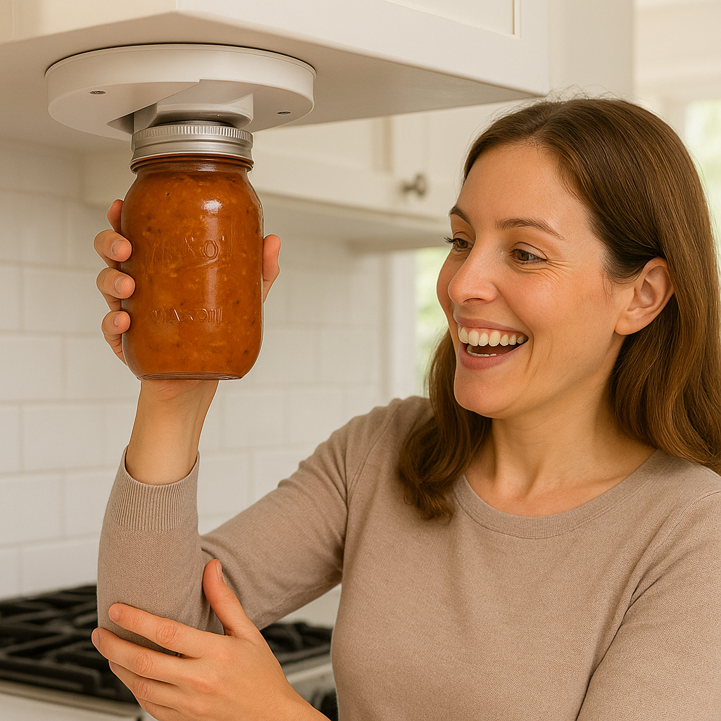 Multifunction Can Opener Cabinet Under Jar Opening Tool Professional Bottle Quick Remover Kitchen Accessories