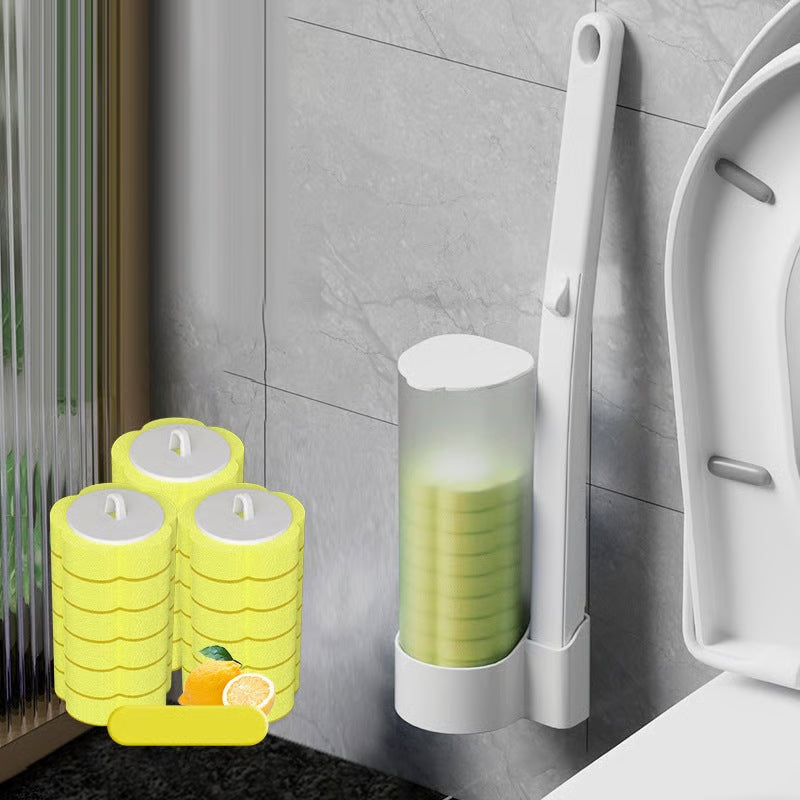 🚽💦Hands-Free Cleaning Gadget🧽Disposable toilet cleaning tool💦