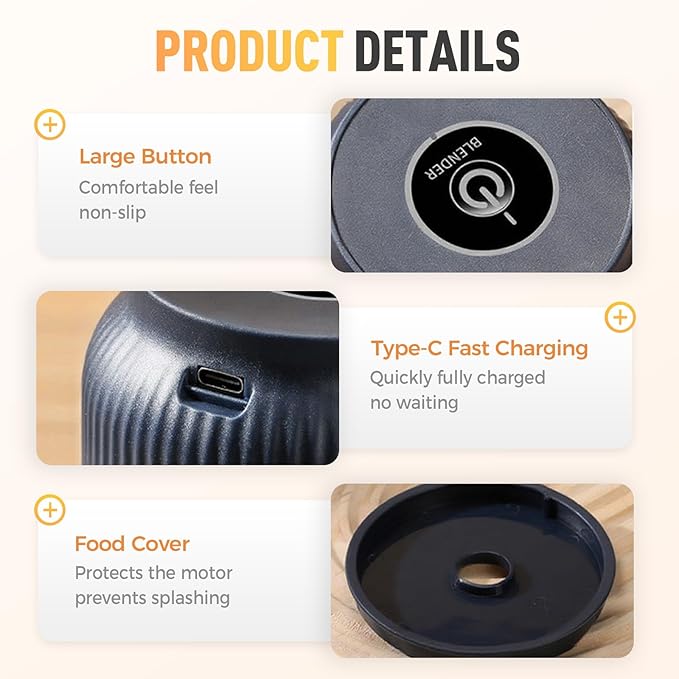 Maviglow™ – Cordless One-Button Mini Electric Garlic Chopper & Food Mincer 