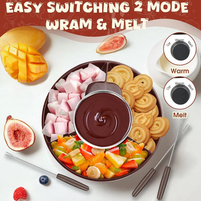 🍫🍫Electric Chocolate Fondue Fet