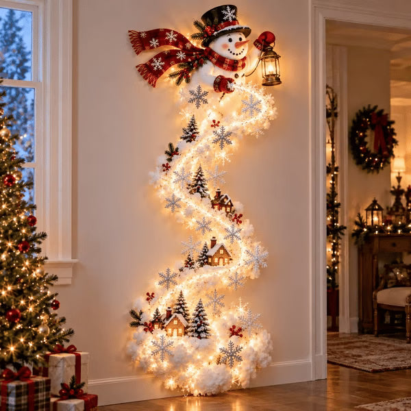 (🎁Last Day 49% OFF)🎄✨Christmas Magic Trail Wall Light - A Little Christmas Magic, Right on Your Wall🏠