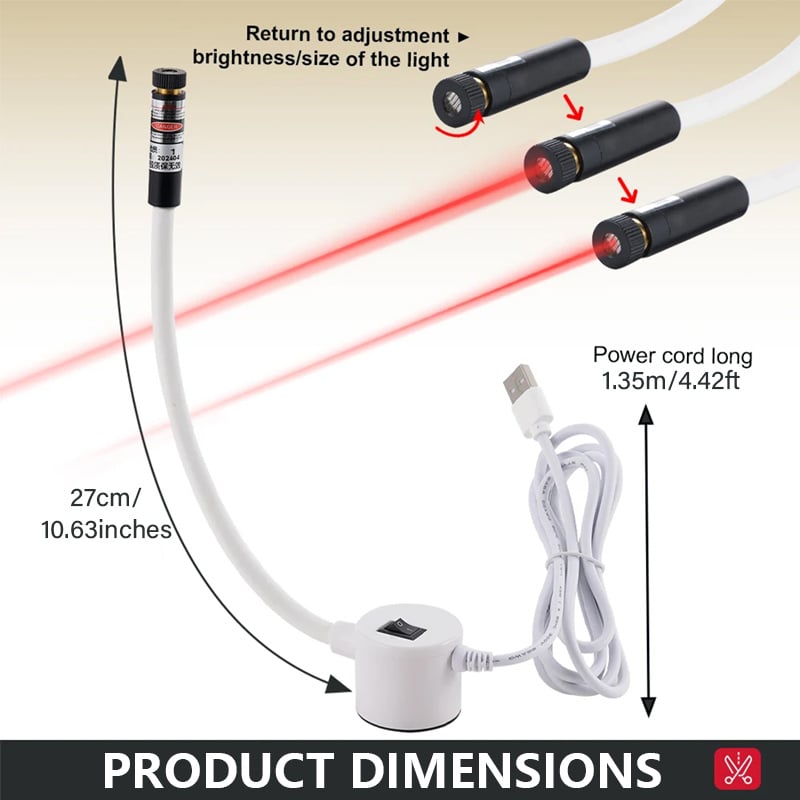  Magnetic Positioning Quilting Laser Light for Sewing Machine