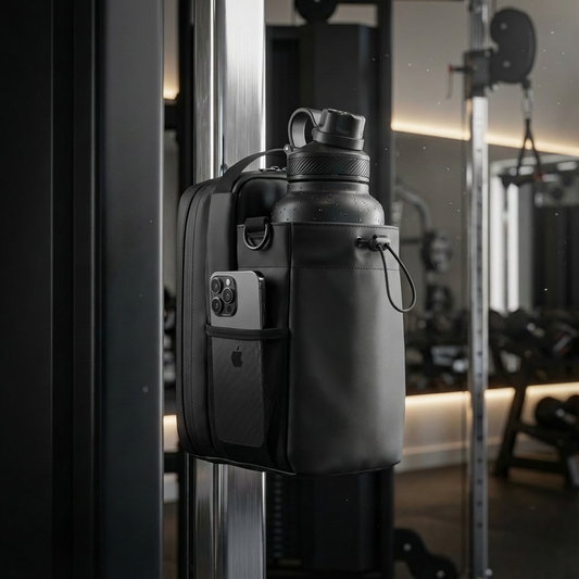 Magnetic Gym Bag for Men and Women - Sling Bottle With Magnetic Attachmment