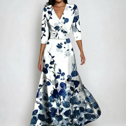 Leona | Elegant Floral Dress