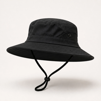 Maviglow™ – Packable Wide-Brim UPF50+ Sun Hat with Ponytail Hole 
