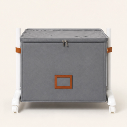 Maviglow™ – Foldable Clear-Top Shoe Storage Box with Adjustable Dividers 