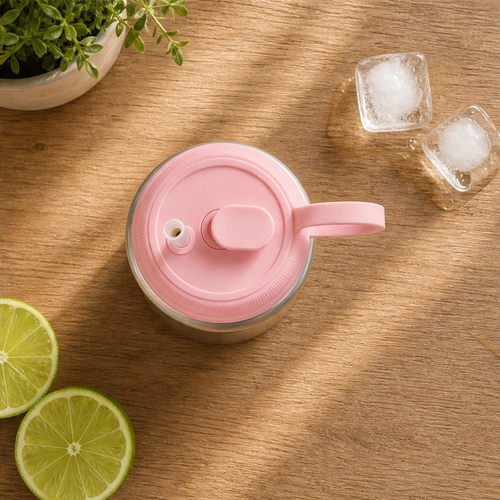 Maviglow™ – Spill-Proof Silicone Can Lid with Built-In Straw