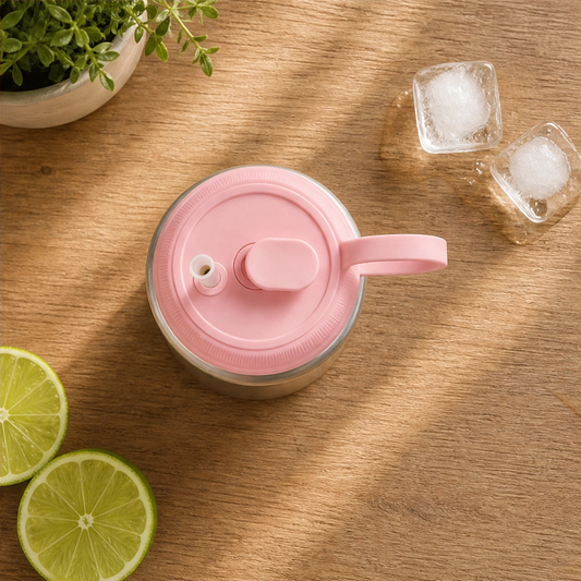 Maviglow™ – Spill-Proof Silicone Can Lid with Built-In Straw