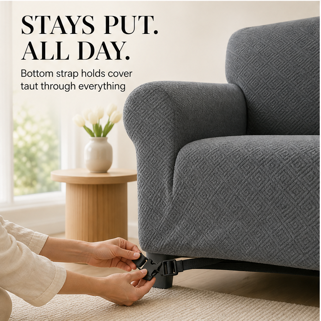 Havenweave – High-Stretch Non-Slip Jacquard Sofa Cover + 50% OFF