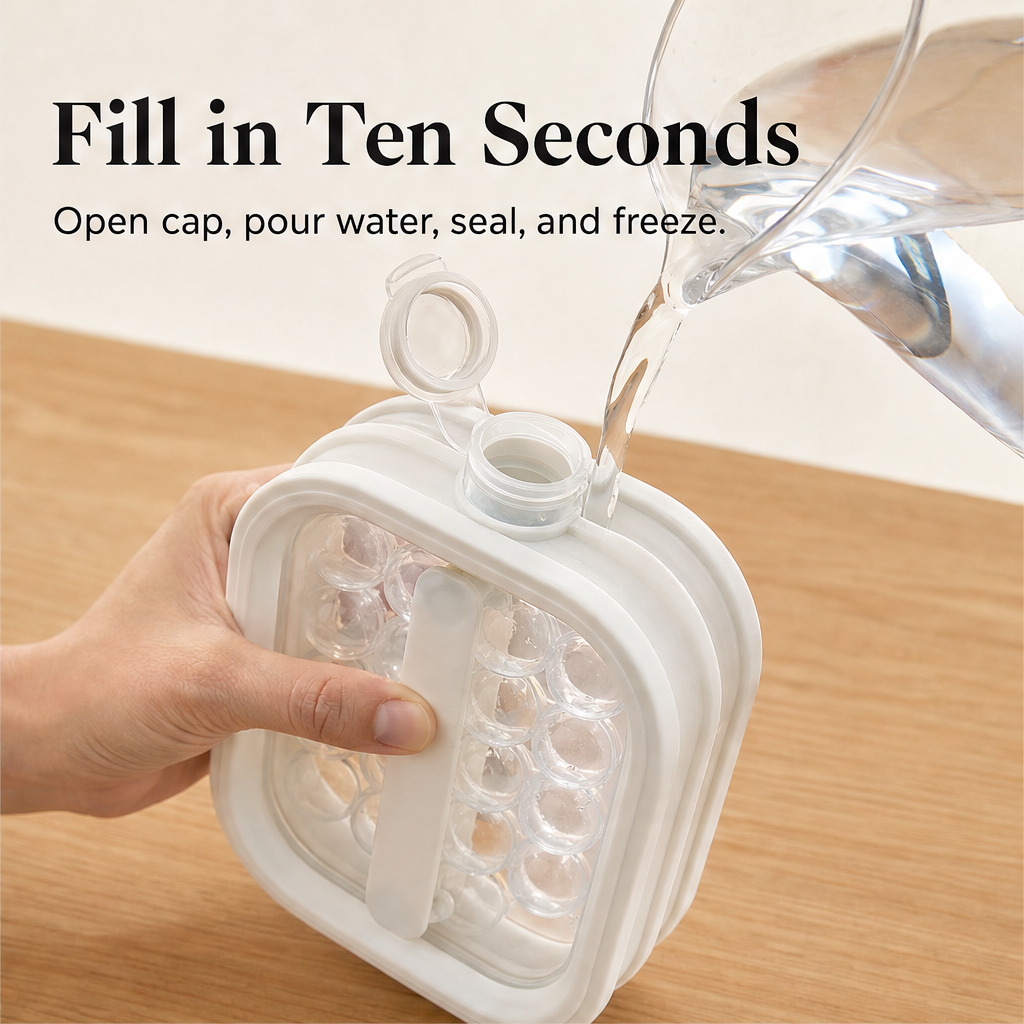 Frosten – Pull-Release Portable Ice Ball Maker Kettle + 50% OFF