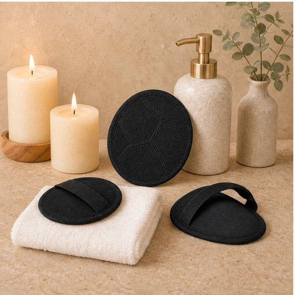 Silkgrove – Dual-Texture Exfoliating Body Scrub Pad for Smoother Skin + Buy 1 Get 1 FREE
