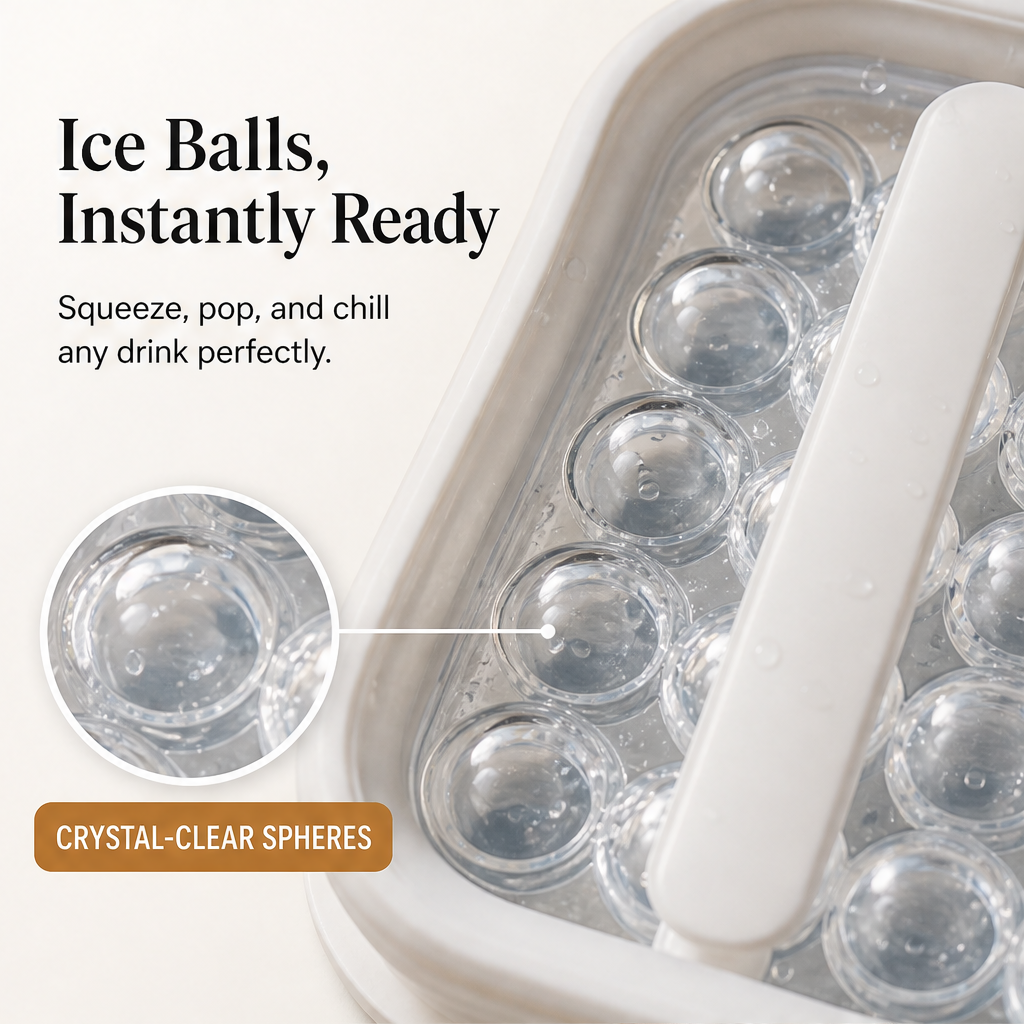 Frosten – Pull-Release Portable Ice Ball Maker Kettle + 50% OFF