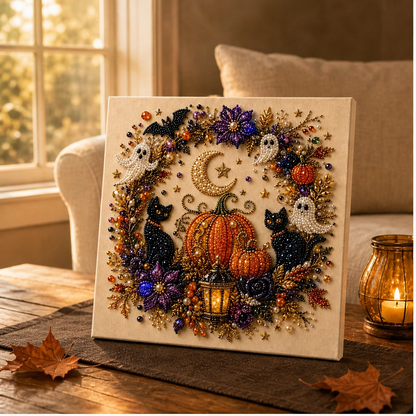 Pearlwick – Halloween Pearl Art DIY Kit, No-Skill Cozy Fall Decor + 50% OFF