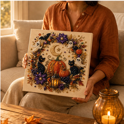 Pearlwick – Halloween Pearl Art DIY Kit, No-Skill Cozy Fall Decor + 50% OFF