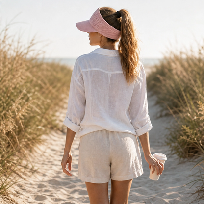 Breeza – Open-Top Breathable Wide-Brim Sun Hat with UV Protection + 50% OFF
