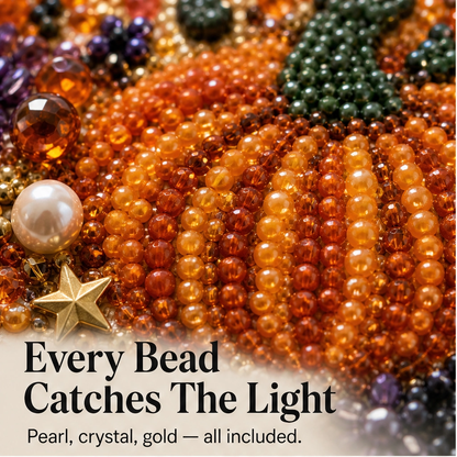 Pearlwick – Halloween Pearl Art DIY Kit, No-Skill Cozy Fall Decor + 50% OFF