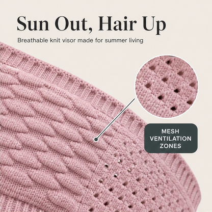 Breeza – Open-Top Breathable Wide-Brim Sun Hat with UV Protection + 50% OFF