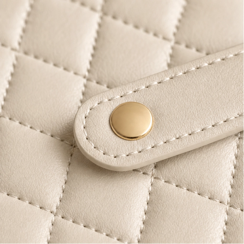 Maviglow™ – Quilted Travel Jewelry Book with Tangle-Free Grid Pockets 