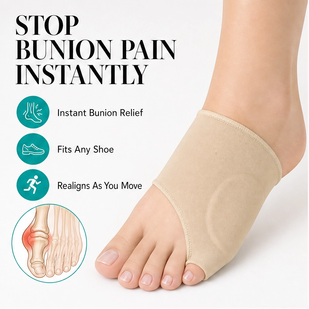 Solena – Soft Lycra Toe Guard Sleeve for Daily Comfort & Pressure Relief + 50% OFF