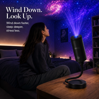 Maviglow™ – Galaxy & Ocean HD Star Projector with 360° Head 
