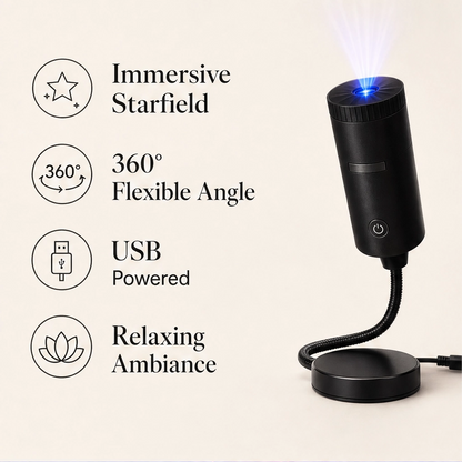 Maviglow™ – Galaxy & Ocean HD Star Projector with 360° Head 