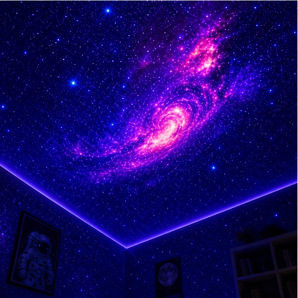 Maviglow™ – Galaxy & Ocean HD Star Projector with 360° Head 