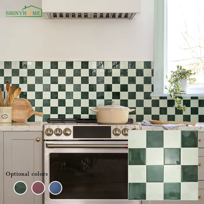 3D Square Peel and Stick Wall Tile (10 PCS)
